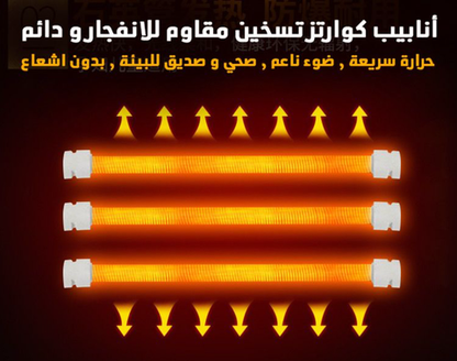 مدفأة كهربائية خمسة أوجه متعددة الإستعمال